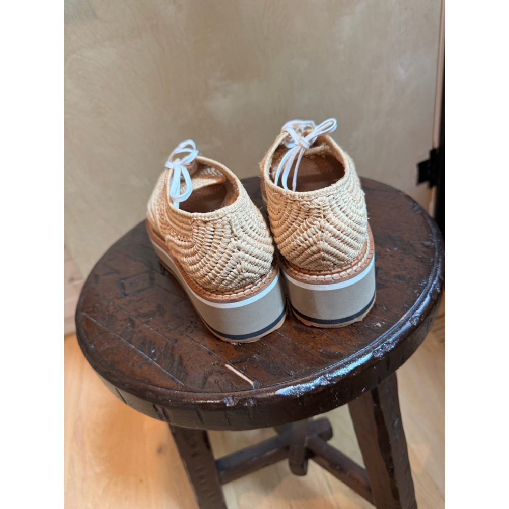 Clergerie Platform Raffia - Picture 3 of 7